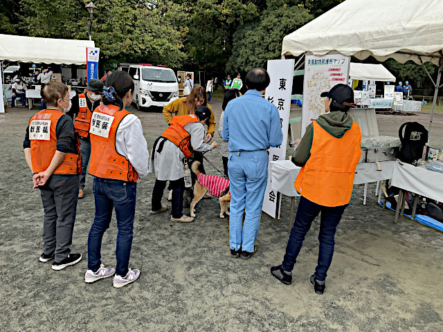 杉並区総合震災訓練